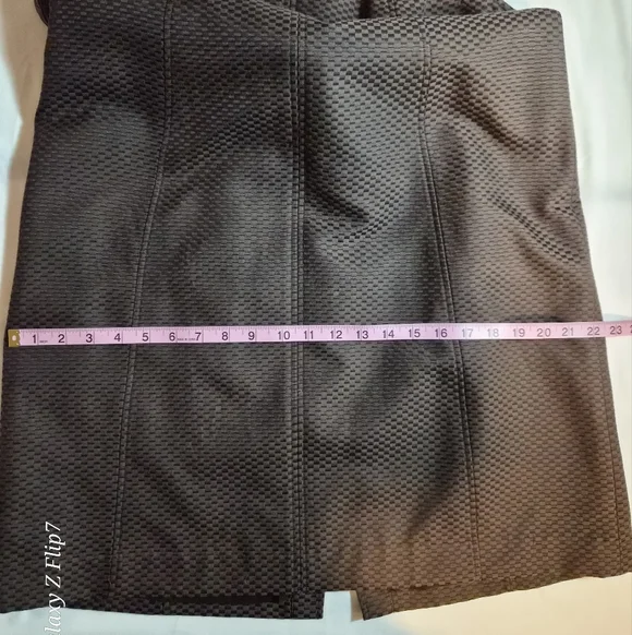 ​Talbots Petites Silk Blend Sheath Dress & Cropped Jacket Set Brown Size 16P - Picture 15 of 16